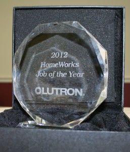 Lutron Award - Job of the Year 2013