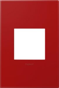 Cherry Red Legrand adorne Wall Plate