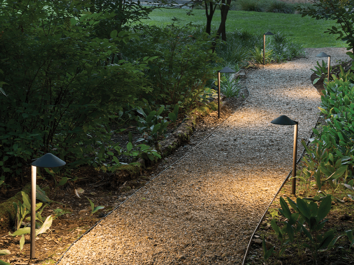 image of path lights
